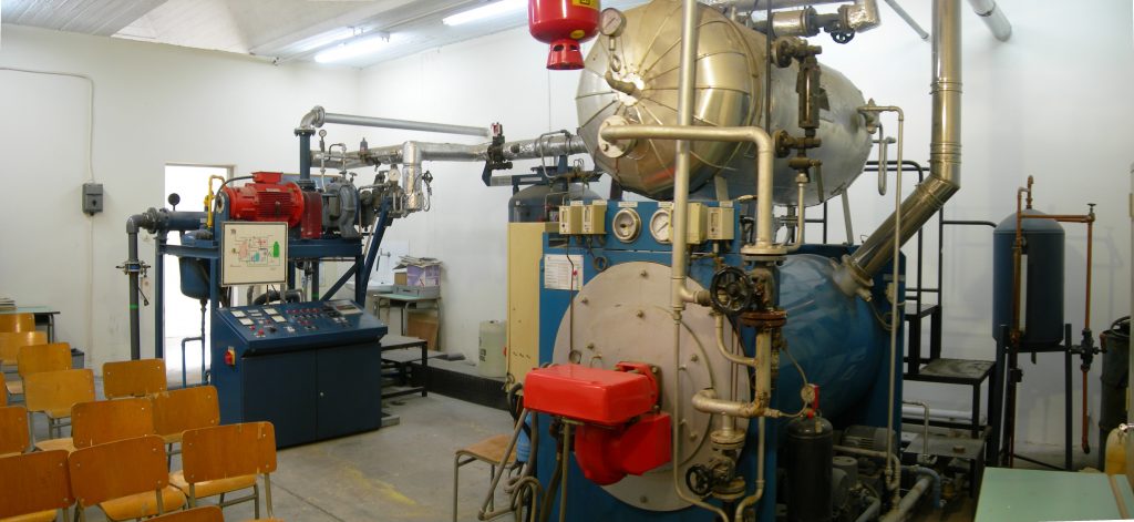 Steam Boilers and Steam/Gas Turbines Lab
